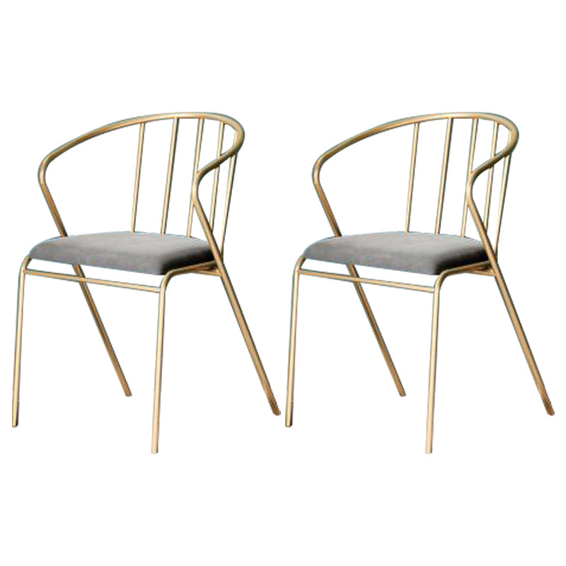 Glam Fintered Stone Dining Set Round 1/2/3/5 Pièces Pièces Ensemble de restauration pour un usage domestique