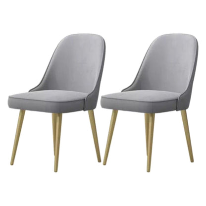 Contemporary Style Rectangle Table Set 1/2/7 Pieces Dining Set for Home 2 Grey Chairs Clearhalo 'Dining Room Sets' 'Dining Tables & Seating' 'dining_room_set' 'furn' 'furn_dining_room_set' 'Furniture' 'Kitchen & Dining Furniture' 5945190