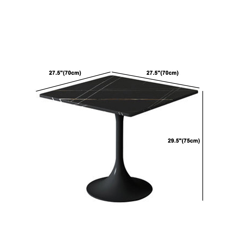 Set da pranzo in pietra sinterizzato in stile moderno round 1/2/5 pezzi set da pranzo per uso domestico