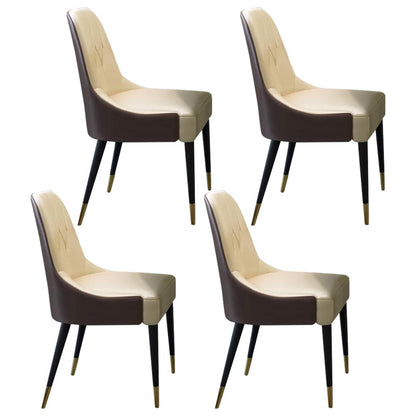 Contemporary Style Round Table Set 1/4/5/6/7/9 Pieces Dining Set for Home