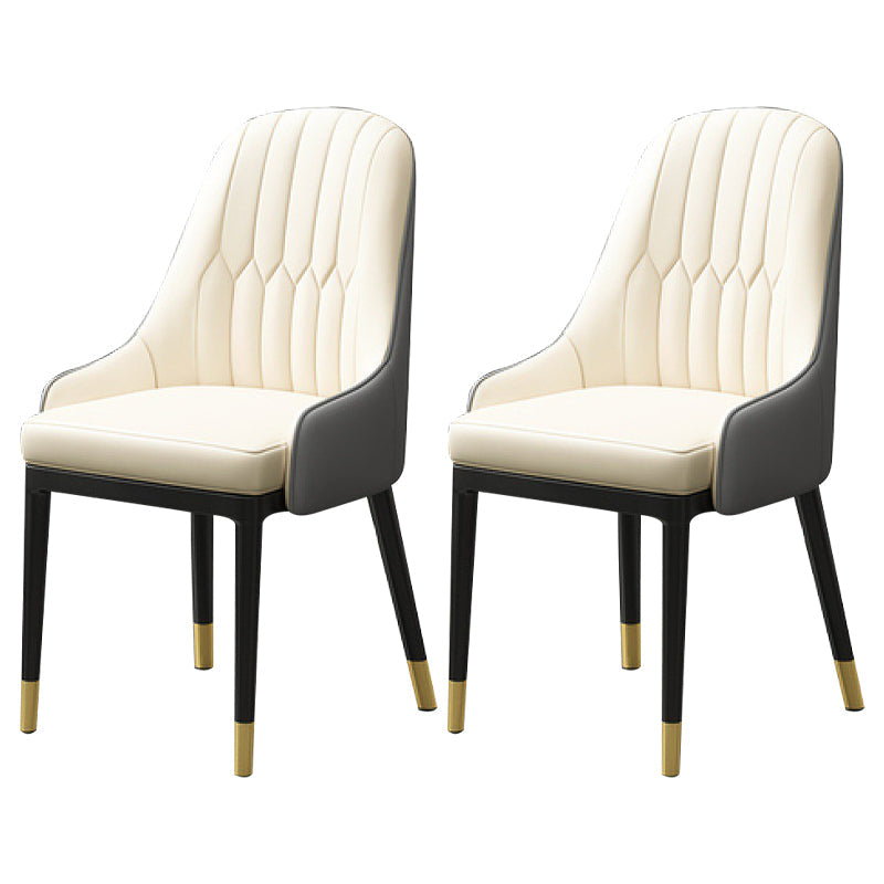 Stone Top Dining Set 1/2/5/6 PCS Moderne eetkamerstoelen met gestoffeerd