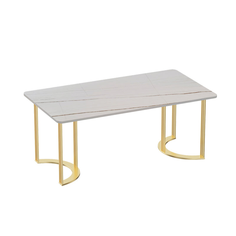 Stone Top Dining Set 1/2/5/6 PCS Moderne eetkamerstoelen met gestoffeerd