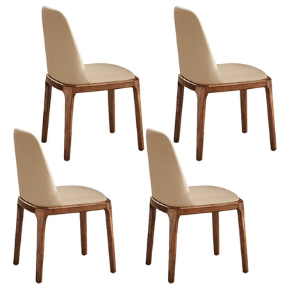 Modern Rotatable Round Table Set 1/4/5/7 Pieces Sintered Stone Top Wooden Round Table Set