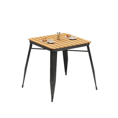 Ensemble de table à manger en bois moderne en ingénieur 1/2/5/7 Pièces Pièces Ensemble de restauration pour Utilisation à domicile