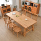 Modern Dining Set 1/2/5/7 Pcs Solid Wood Dining Table and Chairs Clearhalo 'Dining Room Sets' 'Dining Tables & Seating' 'dining_room_set' 'furn' 'furn_dining_room_set' 'Furniture' 'Kitchen & Dining Furniture' 5945417