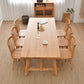 Modern Dining Set 1/2/5/7 Pcs Solid Wood Dining Table and Chairs Clearhalo 'Dining Room Sets' 'Dining Tables & Seating' 'dining_room_set' 'furn' 'furn_dining_room_set' 'Furniture' 'Kitchen & Dining Furniture' 5945423