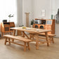 Modern Dining Set 1/2/5/7 Pcs Solid Wood Dining Table and Chairs Clearhalo 'Dining Room Sets' 'Dining Tables & Seating' 'dining_room_set' 'furn' 'furn_dining_room_set' 'Furniture' 'Kitchen & Dining Furniture' 5945424