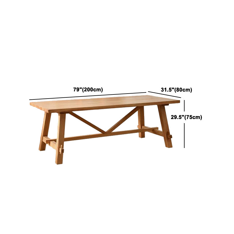 Modern Dining Set 1/2/5/7 Pcs Solid Wood Dining Table and Chairs Clearhalo 'Dining Room Sets' 'Dining Tables & Seating' 'dining_room_set' 'furn' 'furn_dining_room_set' 'Furniture' 'Kitchen & Dining Furniture' 5945430