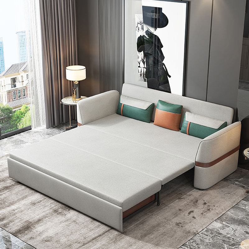 Sofá sofá de sofá resistente a las manchas sofá con 3 almohadas