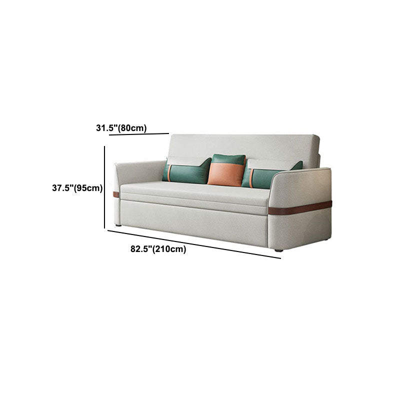 Sofá sofá de sofá resistente a las manchas sofá con 3 almohadas