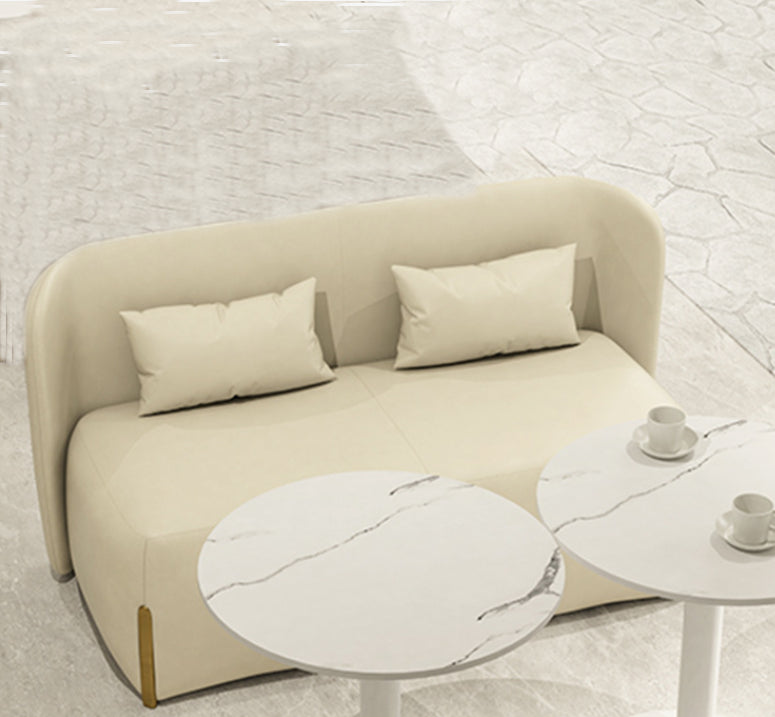 Couchette de dos de dos sans bras sans arme pour le salon