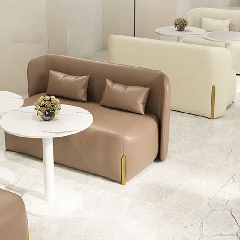 Couchette de dos de dos sans bras sans arme pour le salon