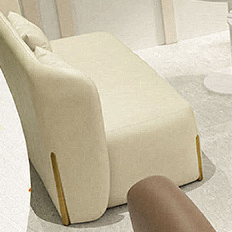 Couchette de dos de dos sans bras sans arme pour le salon