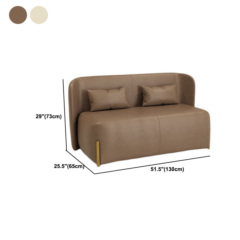 Couchette de dos de dos sans bras sans arme pour le salon