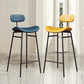 Armless Upholstered Counter Stool Industrial Bucket Seat Bar Stool Clearhalo 'Bar Furniture' 'Bar Stools' 'bar_stools' 'furn' 'furn_bar_stools' 'Furniture' 'Kitchen & Dining Furniture' 5945813