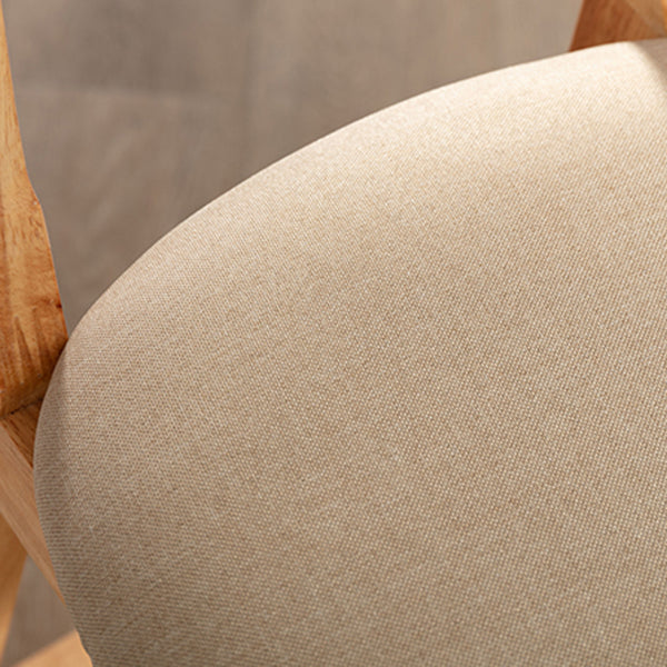 Modern Milk Tea Shop  Footrest Stool Matte Finish Upholstered Bar Stools