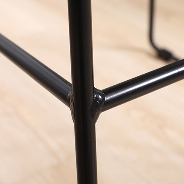 Scandinave Metal Barstool Tool Counter Counter Counter avec base de fer