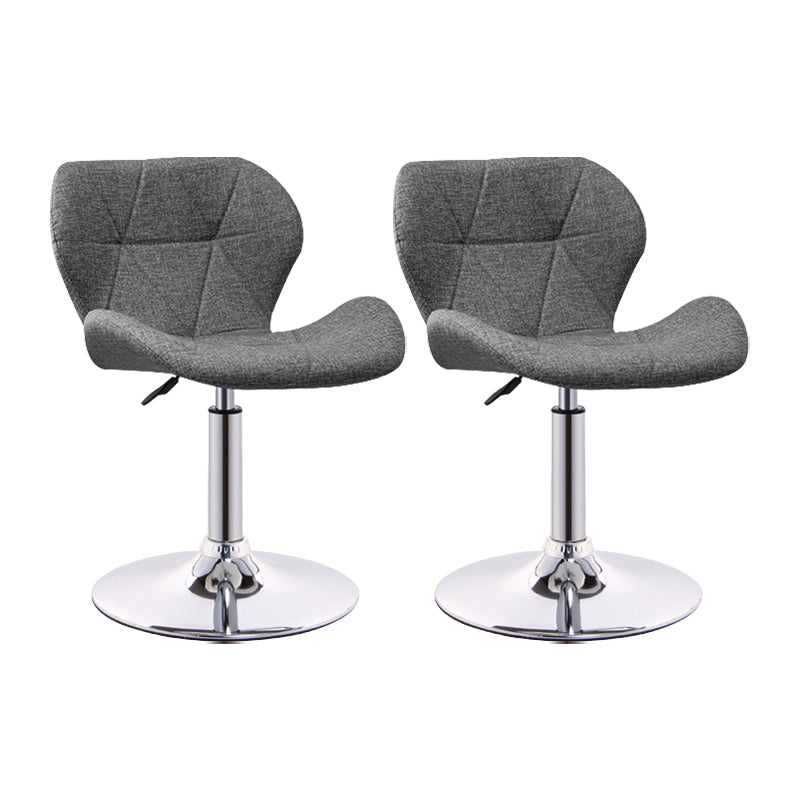 Scandinave Metal Barstool Back Back Pu Leather Meubles en finition mate pour intérieur