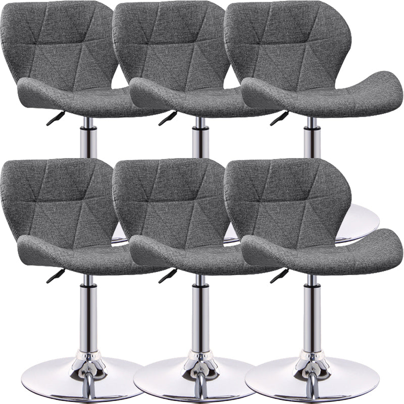 Scandinave Metal Barstool Back Back Pu Leather Meubles en finition mate pour intérieur