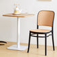Scandinavian Plastic Barstool Plastic Furniture Rectangle Seat in Matte Finish