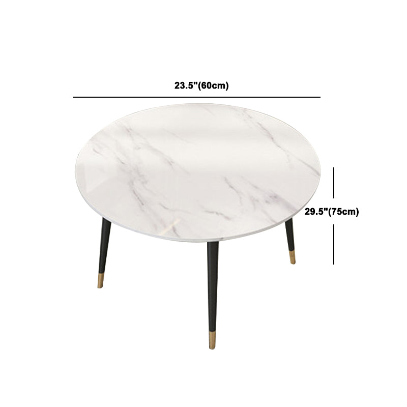 Contemporary Style Round Table Set 1/2/5/7 Pieces Dining Set for Home