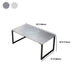 Stone Industrial Writing Desk Sled Rectangular Office Desk for Home Clearhalo 'furn' 'furn_office_desk' 'Furniture' 'Office Desks' 'Office Furniture' 'office_desk' 5948328