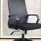 Modern & Contemporary Arm Chair Microfiber Black High Back Chair Clearhalo 'furn' 'furn_office_chair' 'Furniture' 'Office Chairs' 'Office Furniture' 'office_chair' 5948549