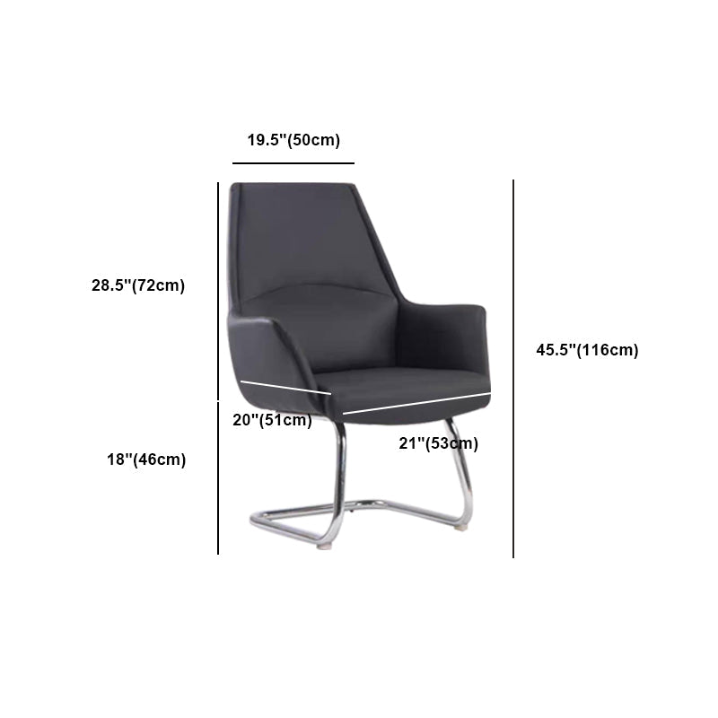 Contemporary Adjustable Executive Chair High Back Managers Chair Clearhalo 'furn' 'furn_office_chair' 'Furniture' 'Office Chairs' 'Office Furniture' 'office_chair' 5948589