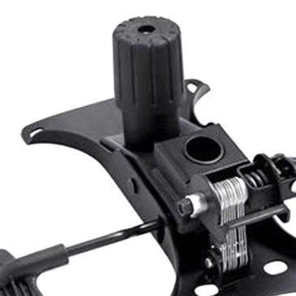 Zeitgenössischer Stuhl Kunstleder verstellbarer Sitzhöhe Office Stuhl