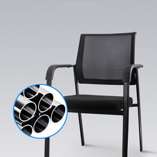 現代のホイールチェアマイクロファイバー会議ミッドバックデスクチェア