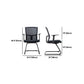 Contemporary Arm Chair Fixed Arms Mid-back Mesh Lumbar Support Office Chair Clearhalo 'furn' 'furn_office_chair' 'Furniture' 'Office Chairs' 'Office Furniture' 'office_chair' 5948703