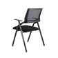 Contemporary Breathable AirGrid Office Chair Microfiber Black Conference Mid-Back Chair Clearhalo 'furn' 'furn_office_chair' 'Furniture' 'Office Chairs' 'Office Furniture' 'office_chair' 5948833