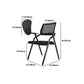 Contemporary Breathable AirGrid Office Chair Microfiber Black Conference Mid-Back Chair Clearhalo 'furn' 'furn_office_chair' 'Furniture' 'Office Chairs' 'Office Furniture' 'office_chair' 5948842