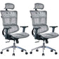 Modern Desk Chair Mesh Computer Chair High-Back Chair with Wheels