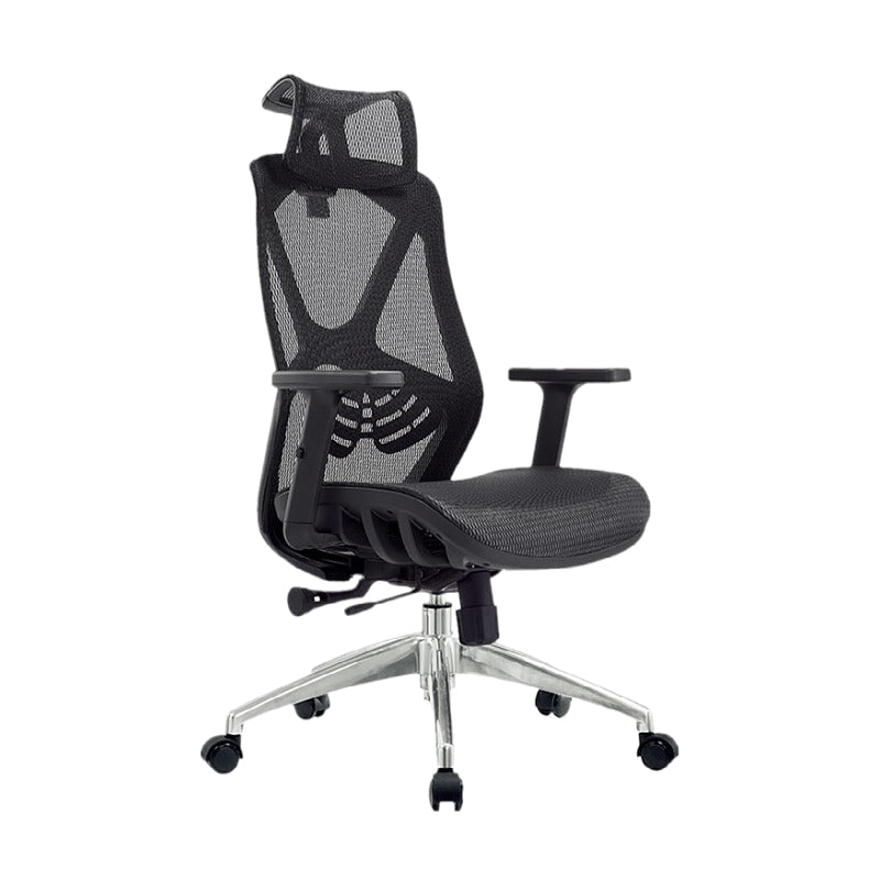 Sedia da ufficio ergonomica girevole con schienale traspirante AirGrid