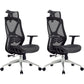 Sedia da ufficio ergonomica girevole con schienale traspirante AirGrid