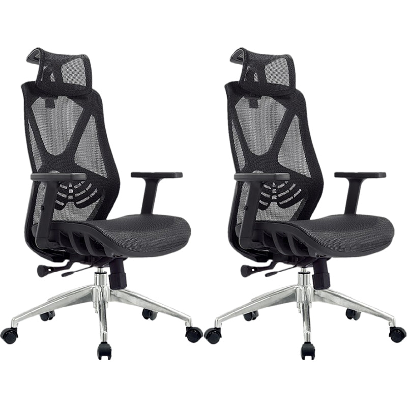 Sedia da ufficio ergonomica girevole con schienale traspirante AirGrid