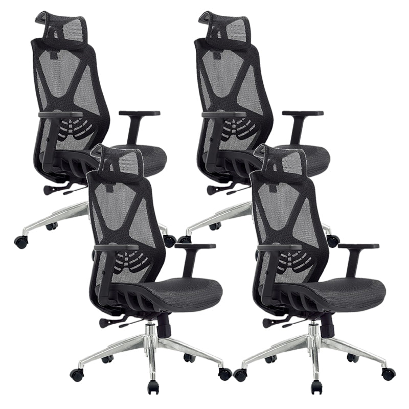 Sedia da ufficio ergonomica girevole con schienale traspirante AirGrid