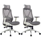 Sedia da ufficio ergonomica girevole con schienale traspirante AirGrid