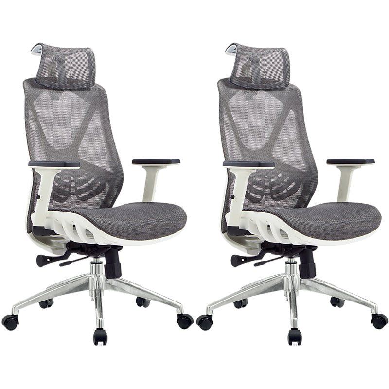 Sedia da ufficio ergonomica girevole con schienale traspirante AirGrid