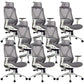 Sedia da ufficio ergonomica girevole con schienale traspirante AirGrid