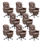 Modern Desk Chair Leather Management Office Chair High-Back Chair with Wheels