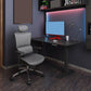 Sedia da ufficio ergonomica regolabile in altezza Sedia girevole per computer con supporto lombare