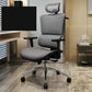 Sedia da ufficio ergonomica regolabile in altezza Sedia girevole per computer con supporto lombare