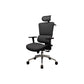 Sedia da ufficio ergonomica regolabile in altezza Sedia girevole per computer con supporto lombare
