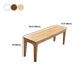 17.72" H Modern Oak Wood Seating Bench with Legs For Bedroom Clearhalo 'Benches' 'Chairs & Seating' 'furn' 'furn_benches' 'Furniture' 'Living Room Furniture' 5949417