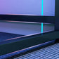 Black and Natural Gaming Desk Ergonomic Industria Wood Computer Desk L with Metal Legs Clearhalo 'furn' 'furn_office_desk' 'Furniture' 'Office Desks' 'Office Furniture' 'office_desk' 5949460