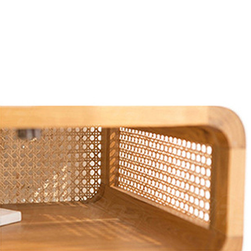 Contemporary Lower Shelf Nightstand Wooden Bedside Cabinet with Door for Bedroom Clearhalo 'Bedroom Furniture' 'furn' 'furn_night_stand' 'Furniture' 'night_stand' 'Nightstands' 5949539