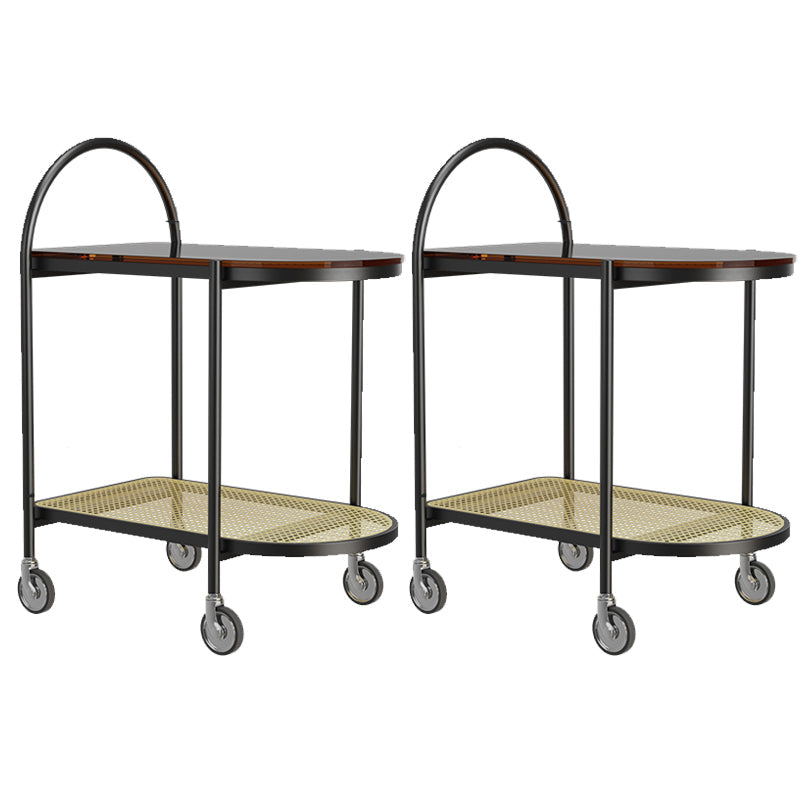 Cama de almacenamiento abierto mesita de noche gabinete moderno para dormitorio