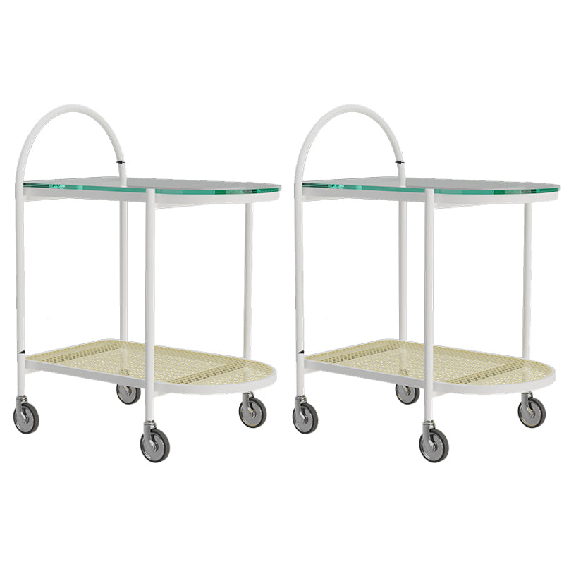 Cama de almacenamiento abierto mesita de noche gabinete moderno para dormitorio